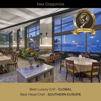 -Nea Diagonios: Best luxury grill restaurant in the world and Head chef in southern Europe